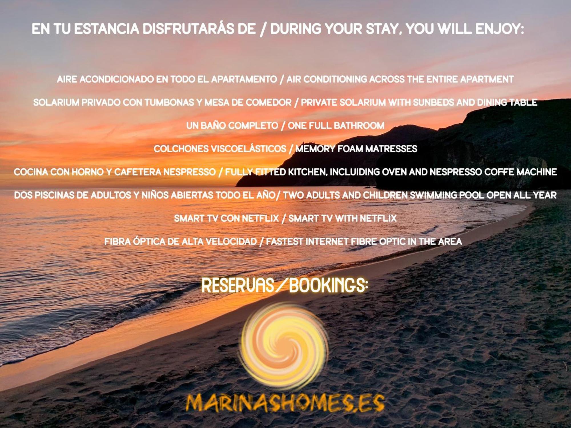 Ferienwohnung Marinas Sunset - Tu Duplex Con Solarium Privado! Vera Exterior foto